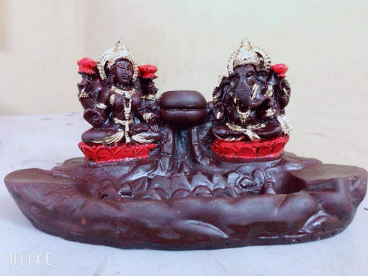 Lakshmi-Ganesha Incense Burner